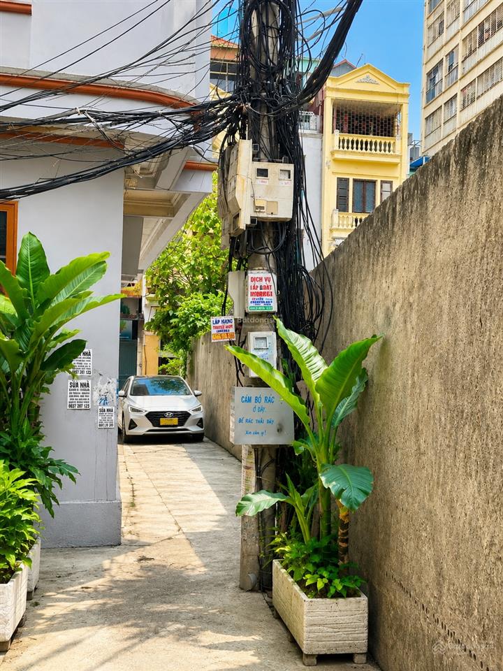 Nhà lương khánh thiện quận hoàng mai, lô góc 2 mặt ngõ ô tô, 2 thoáng mặt tiền rộng, kinh doanh tốt
