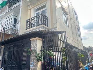 Bán nhà lô góc 3 tầng  gần hiệp thành city quận 12 hẻm xe hơi  50m2  giá 4.75 tỷ