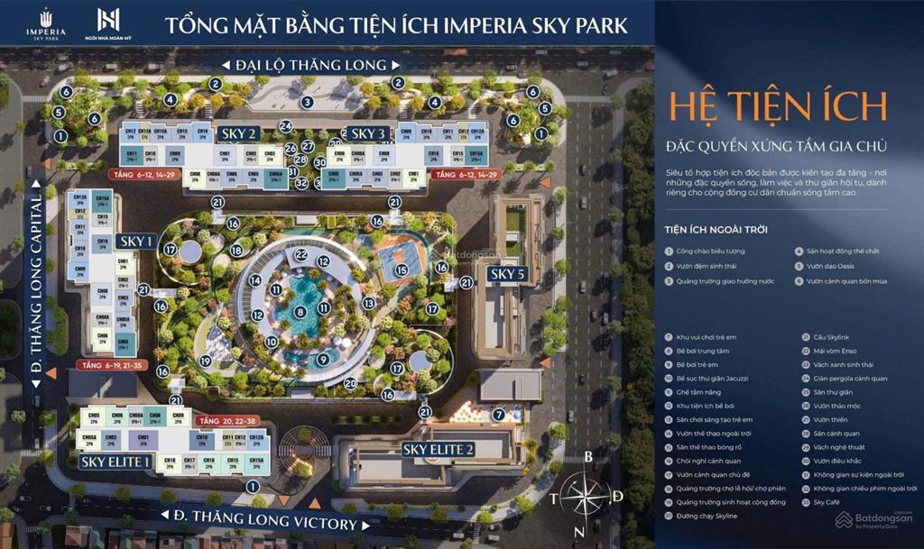 Bán cc 3pn, 2wc tại imperia sky park, giá cực chất 10,911 tỷ, 120.05m2