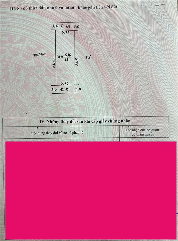 Bán 131m2 đất đồi 1, đông phương yên, chương mỹ  cách ql6 chỉ 100m