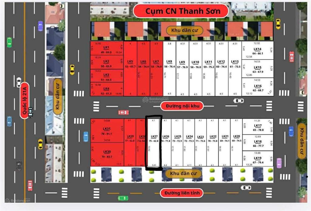 Bán dn tại xóm thanh hà, 500 triệu, 62.8 m2