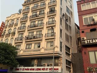 Cho thuê nhà mặt phố 188 hào nam, mặt tiền 12m đối diện ga tàu cát linh