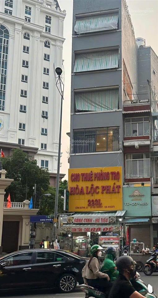 Giá tốt nhất khu vực! bán nhà 280bis cống quỳnh,q1. dt 4.5x21, 4tầng.hđt 90tr/tháng. giá 29.8 tỷ