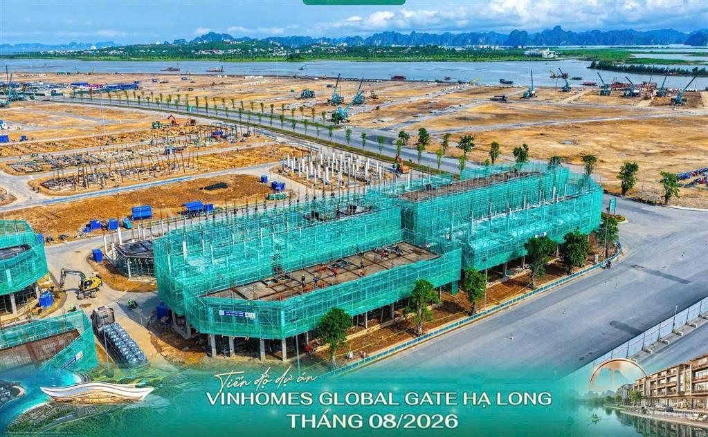Đặt chỗ trước thanh toán sau 2 năm, giá không thay đổi vinhomes global gate hạ long
