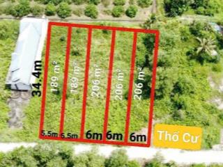 Chính chủ bán hàng hiếm thủ thừa, long an 1000m2 thổ cư, sát đt 818  giá rẻ trong khu vực  2.95tỷ