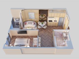 Đừng bỏ lỡ cơ hội sở hữu căn hộ 1pn nội đô  view sông hồng chỉ 5,4 tỷ