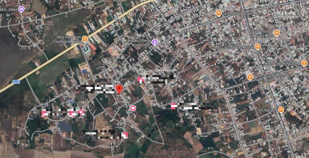 Bán đất tại xuyên phước cơ, 15,3 tỷ, 695,6m2, mặt tiền 21,5m, pháp lý đầy đủ