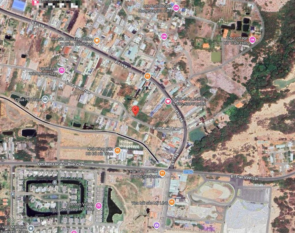 Bán gấp đất oda, phước thuận, xuyên mộc, 35 tỷ, 447m2, mặt tiền 5.5m