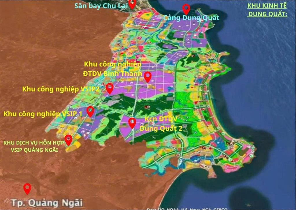 Hàng hiếm lô lớn 156m2, mặt tiền đường rộng 25m tại khu dịch vụ hỗn hợp vsip quảng ngãi