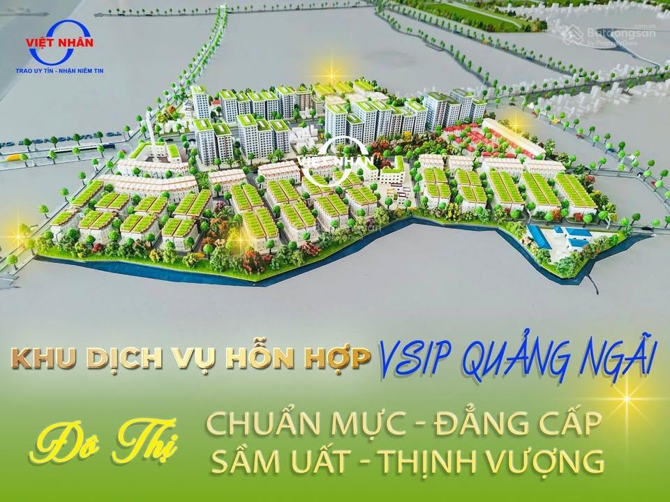 Một vị trí đẹp, 126m2, thuộc khu a  khu a  khu dịch vụ hỗn hợp vsip quảng ngãi, 1,x.x tỷ