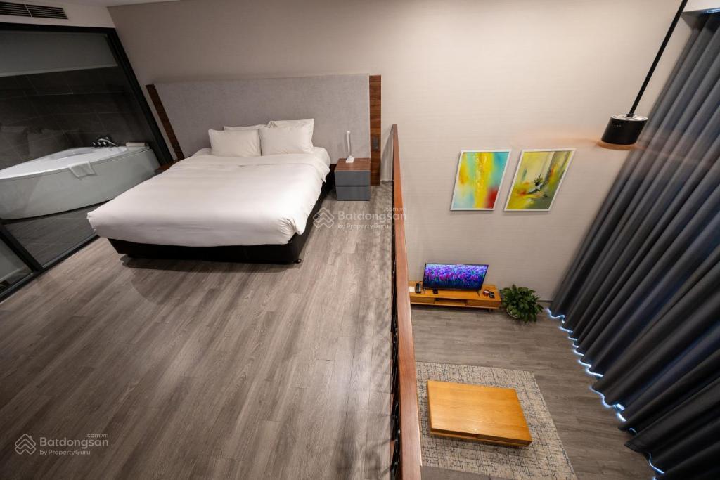 Căn hộ 2 tầng thông phòng khách cực thoáng tại pentstudio