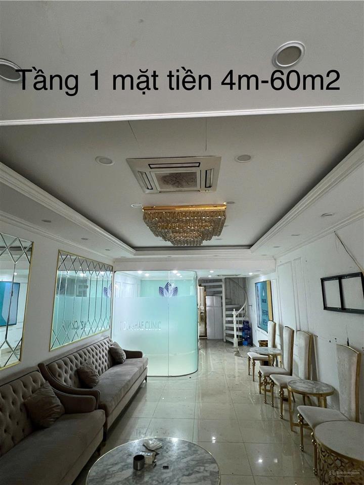 Tôi cần cho thuê nhà mặt phố nguyễn trãi 60m2, 6 tầng, mt4m gần ngã tư sở giá 28tr.