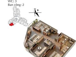 Bán căn hộ 2 phòng ngủ vân bay  vân đồn