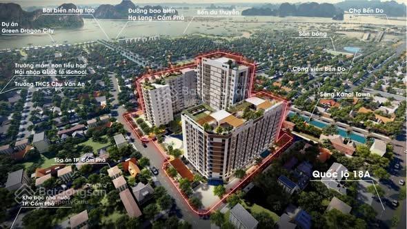 Bán căn hộ luxcity cẩm phả, 1,8 tỷ, 76,8m2, 3pn, 2wc, pháp lý đầy đủ