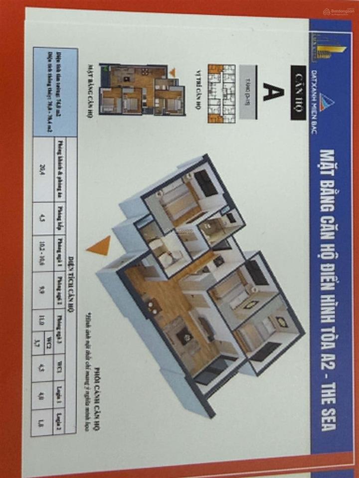 Bán căn hộ luxcity cẩm phả, 1,8 tỷ, 76,8m2, 3pn, 2wc, pháp lý đầy đủ