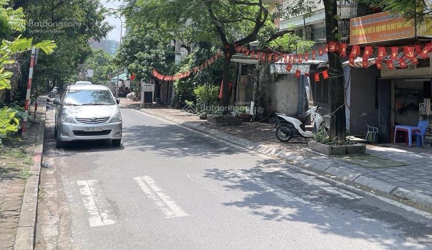 Đất vàng đầu tư xây toà văn phòng mặt đường bờ sông sét hoàng mai dt 275m mt 9.5m giá 86tỷ