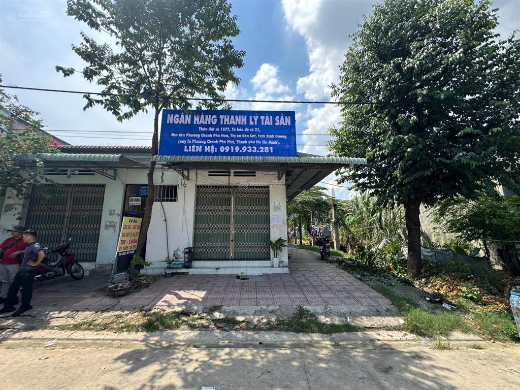 Dãy 8 phòng trọ = 2tỷ401 thoáng mát gác đúc mặt tiền nh3, chánh phú hòa, bến cát, bình dương