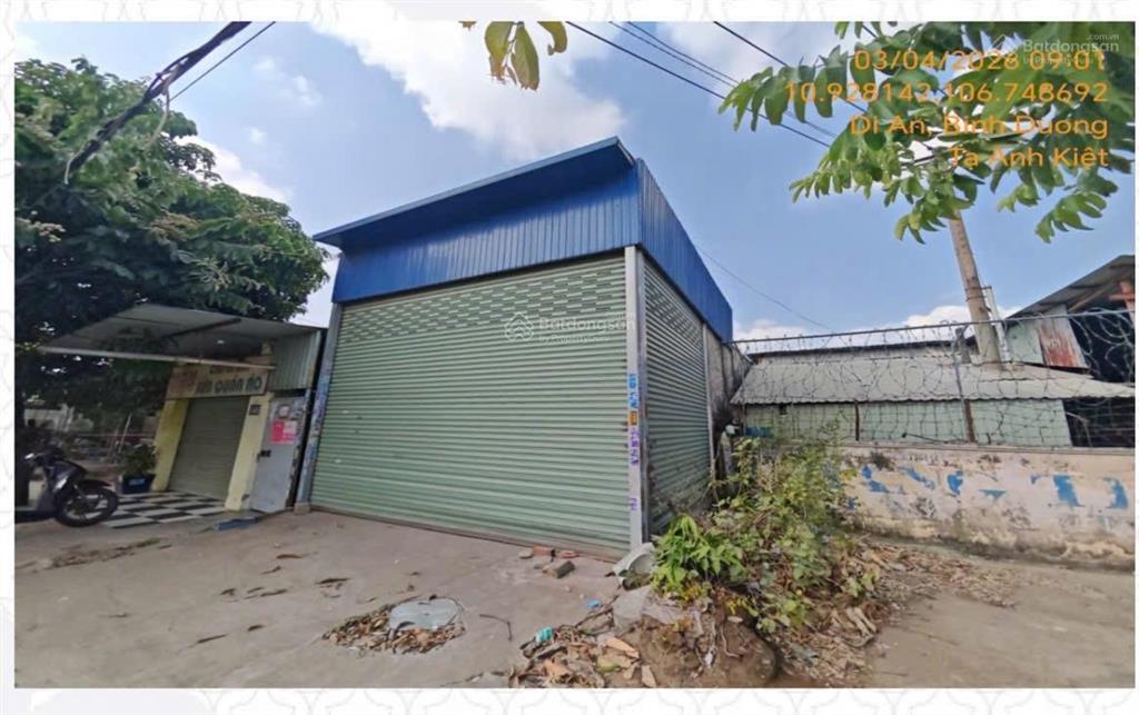 270,3m2 mặt tiền đt 743c nở hậu, kp chiêu liêu, tân đông hiệp, dĩ an, bình dương