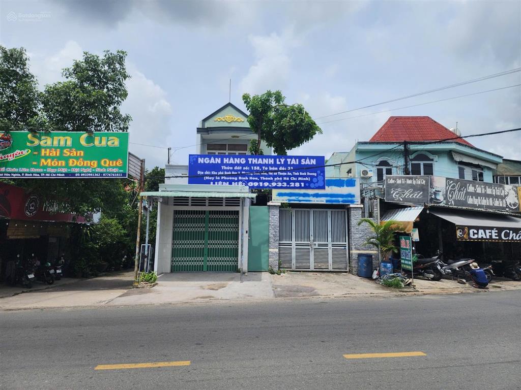 9,63 x 37,28m mặt tiền bùi hữu nghĩa, kp bình đức 2, bình hoà, thuận an, bình dương