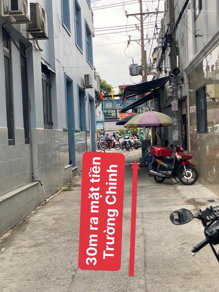 Cực hiếm 70tr/m hẻm xe hơi, 20m ra mặt tiền trường chinh, đối diện ga metro, 4x28 không lỗi pthuỷ.