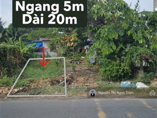 100m2 giá 1tỷ1 ngay đường nguyễn thị chuẩn xã tân thông hội huyện củ chi sổ hồng riêng chính chủ