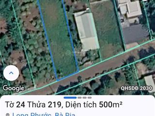 Bán đất giá siêu hời tại xã long phước, 2,95 tỷ, 500 m2, bà rịa vũng tàu