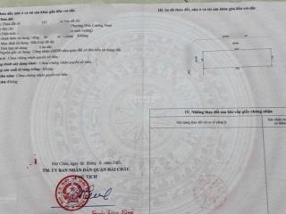 Lô góc 2 mặt tiền hải châu, đang cho thuê 10tr/1 tháng, 7ty***.  lvcc