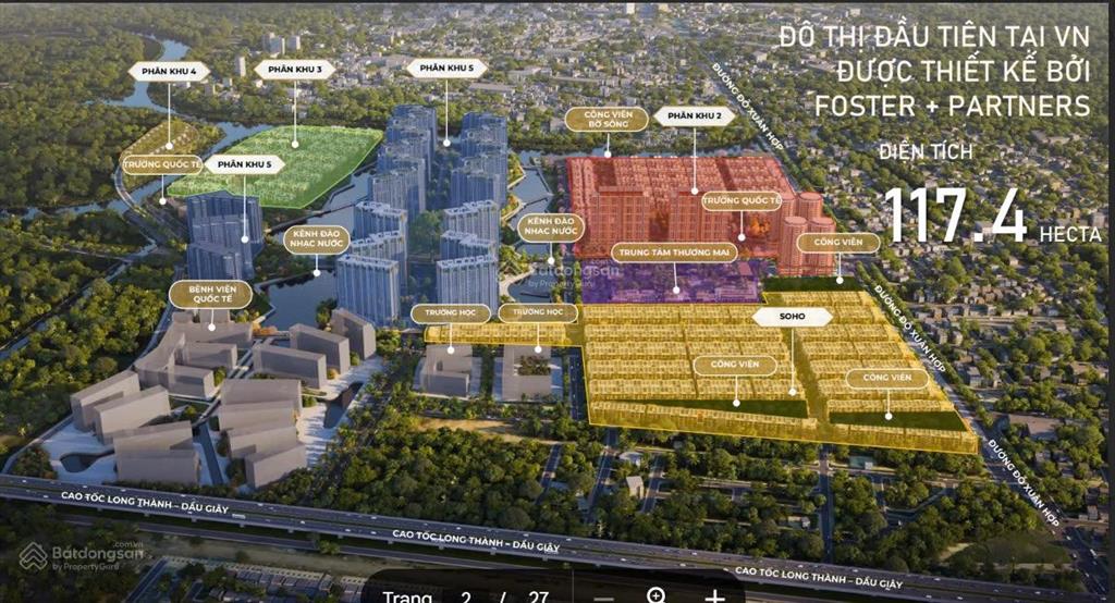 Hot cắt lỗ 500 tr lumier midtown, hướng đông nam, nhìn trung tâm thương mại, 2 pn 2wc