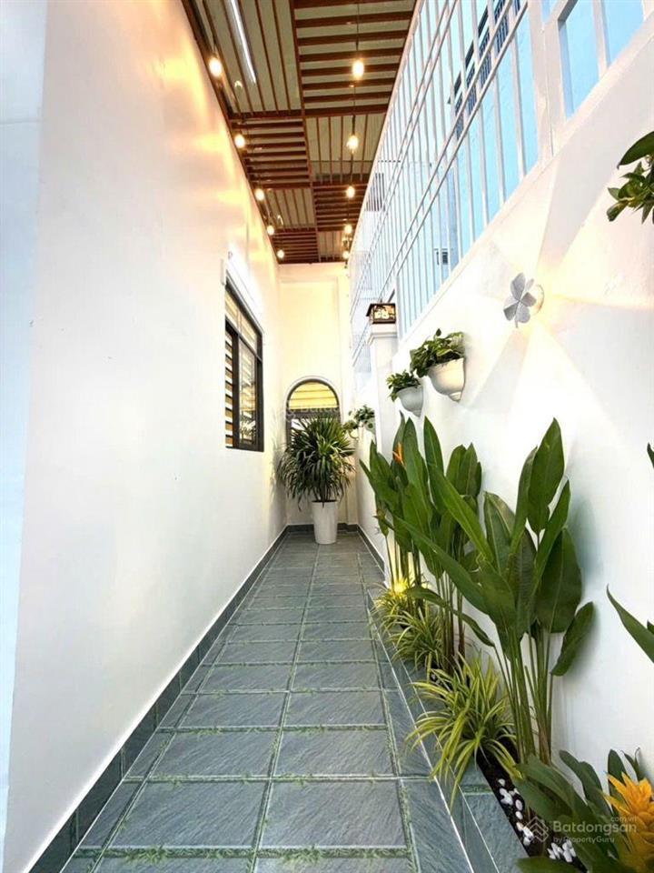 Nhà vườn 1 tầng sang trọng full nội thất ngang 6.2m đẹp  chỉ nhỉnh 5tỷ diện tích 91m2 full