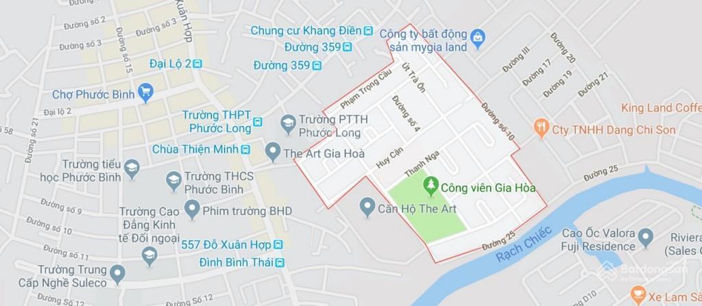 10x20 đất biệt thự gia hòa  khu quan chức cao cấp vip nhất khu vực