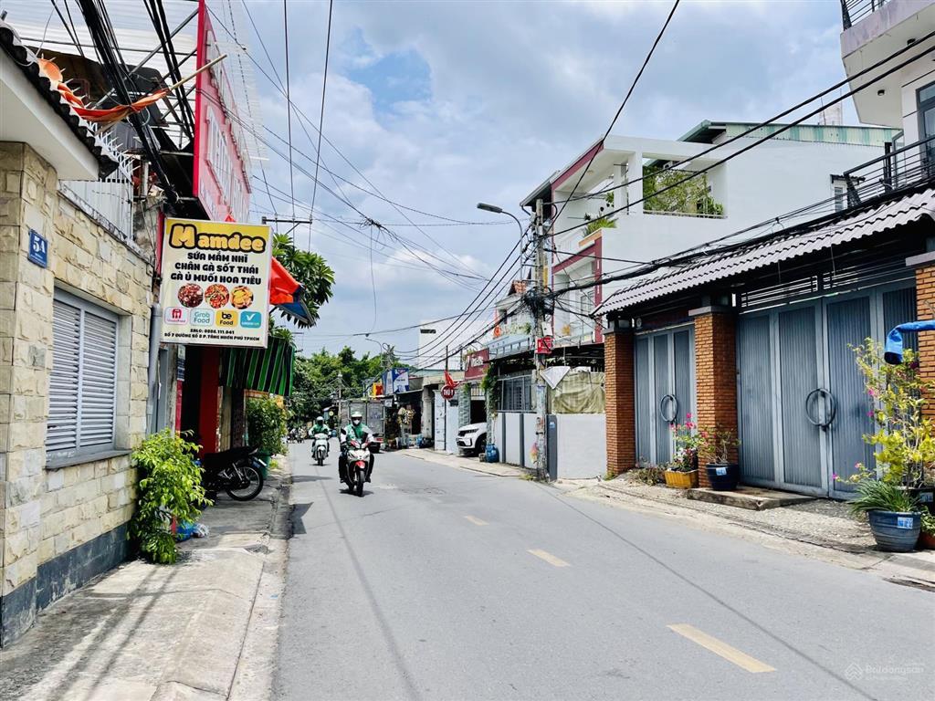 Đất mặt tiền kd đường số 8  p tăng nhơn phú a  nhánh lê văn việt  7,5 tỷ