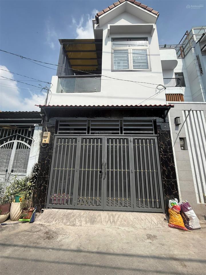 6,6 tỷ  nhà 2 tầng 1/ ngay trường thpt dương văn thì  p. tăng nhơn phú a