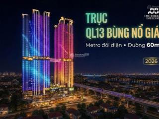 Căn studio giá tốtvị trí đẹp chiết khấu 150tr 5 căn duy nhất tại dự án the emerald boulevard