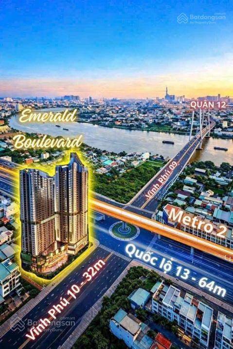 Căn studio giá tốtvị trí đẹp chiết khấu 150tr 5 căn duy nhất tại dự án the emerald boulevard