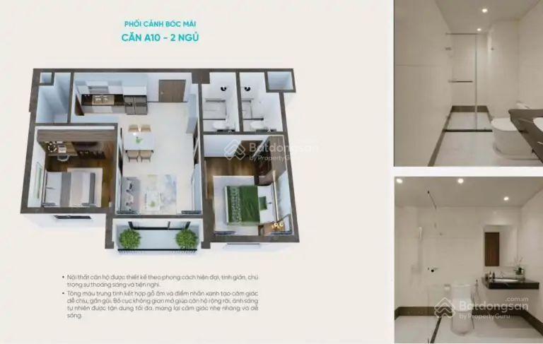 Bán gấp căn hộ viha flora, 85 triệu vnd, 68m2, 2pn, 2wc, view đẹp