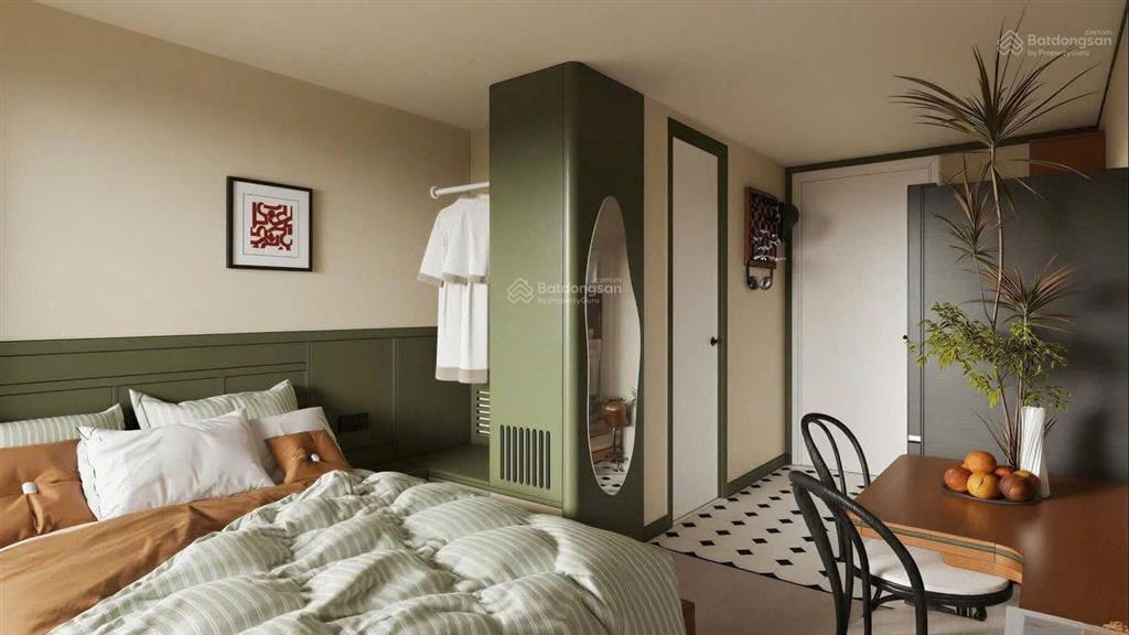 Căn hộ 1 phòng ngủ tách bếp full nội thất ngay vòng xoay công trường dân chủ, gần quận 3