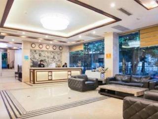 Tháng lãi 1 tỷ! khách sạn 4 sao cầu giấy, lô góc, 36 phòng cao cấp, gpxd pccc, 160m2 12 tầng mt 22m