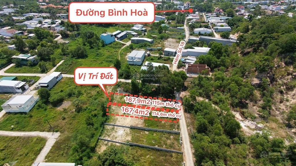 Bán đất hẻm bình hòa giá mua rẻ