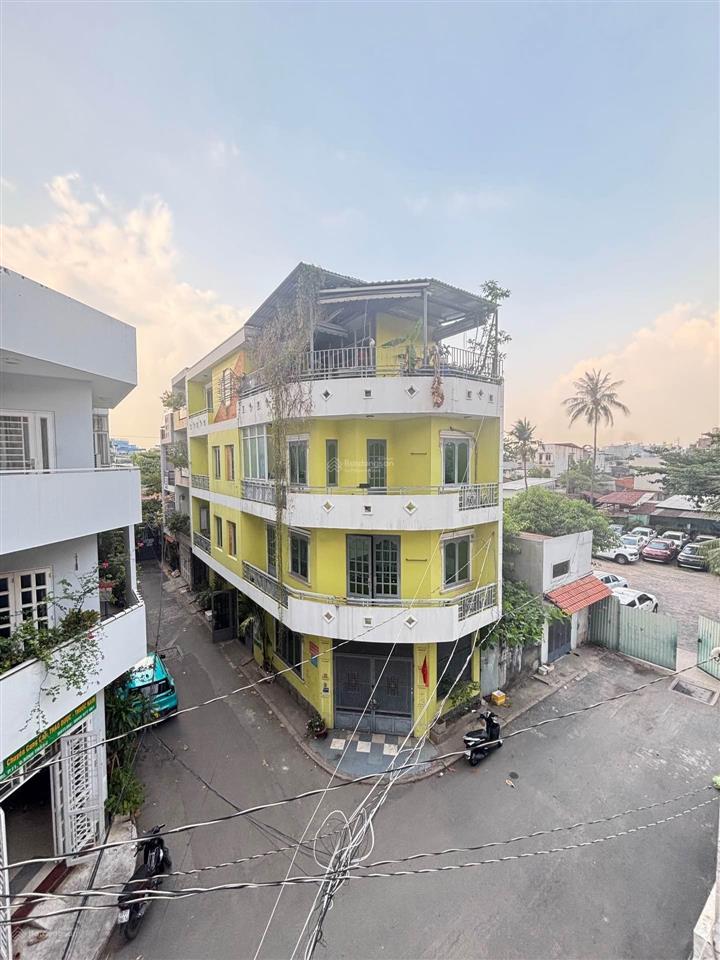 Bán nhà 354/ phan văn trị  hẻm nhựa có lề  90m² ngang lớn 6m  4 tầng btct  sổ vuông a4