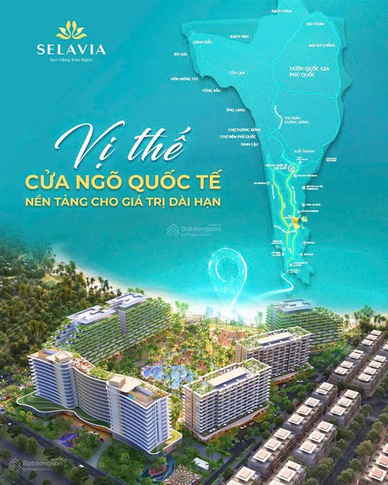 Chỉ 1,7 tỷ căn hộ cao cấp nghĩ dưỡng biển phú quốc full nội thất