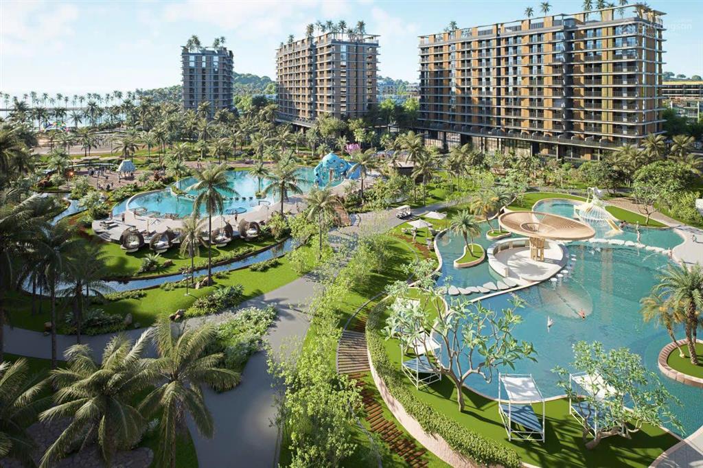 Condotel 1pn + 1wc tại selavia phú quốc, 1,8/tỷ, 34,3 m2 bàn giao full nội thất