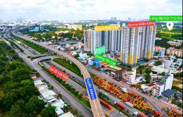 Kẹt bank, bán gấp căn 2pn2wc bcons miền đông giá tốt 2,32 tỷ cạnh ga metro làng đại học, hỗ trợ vay