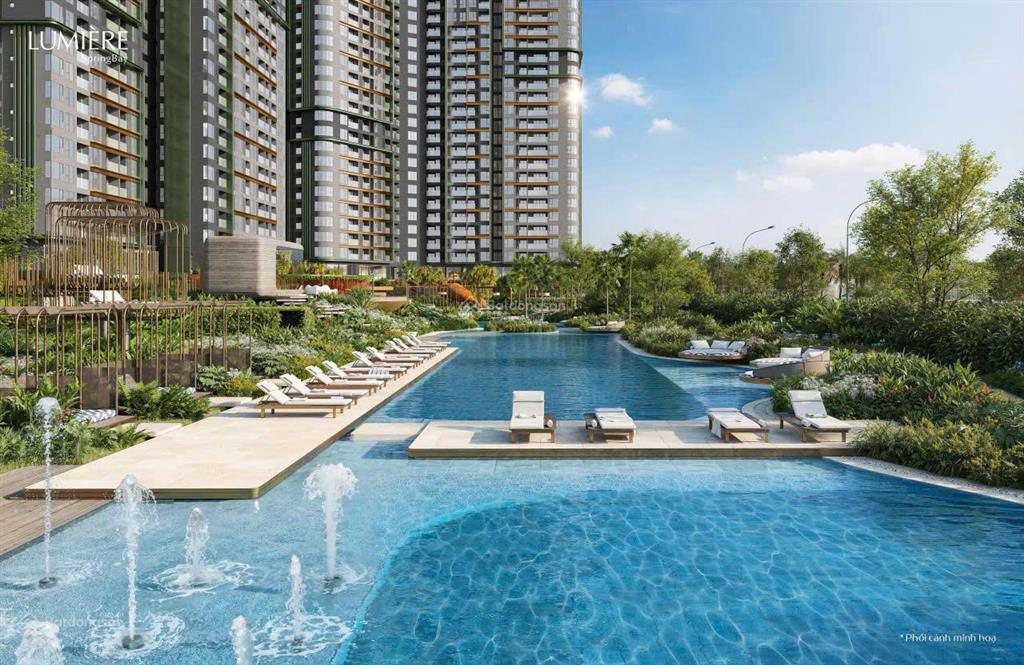 Bán căn 1pn lumiere vin cổ loa tầng 16 đông bắc view nội khu công viên giá tiến độ 5,8 tỷ