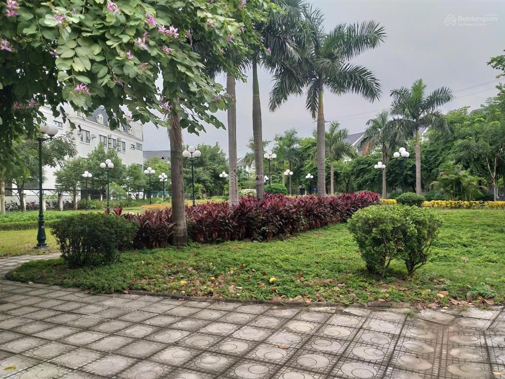 Bán biệt thự song lập geleximco lê trọng tấn an khánh, hn dt 240m2 view vườn hoa mát mẻ yên tĩnh