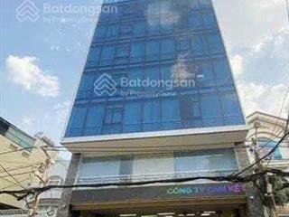 Tòa nhà mới xây mặt tiền khu đồng đen bàu cát tân bình  dt 10x30m hầm trệt 4 lầu thang máy