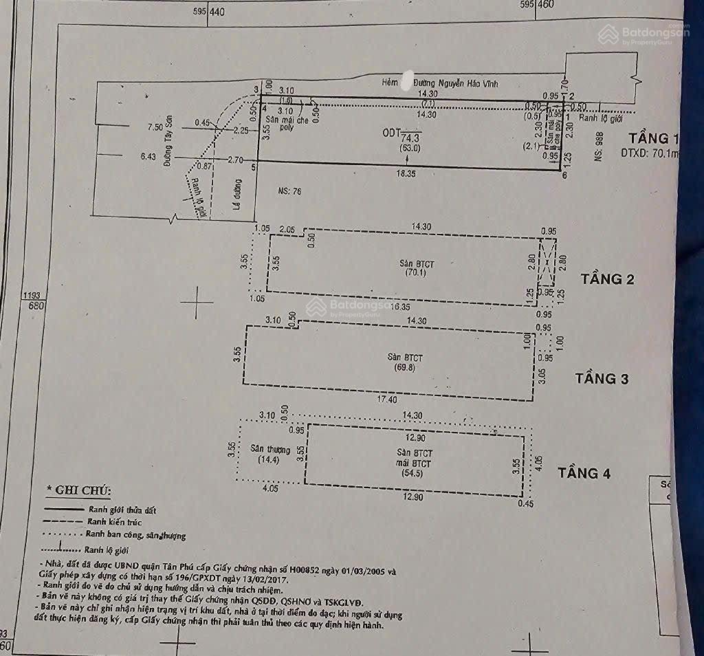 Mặt tiền tây sơn ngay chợ tân hương  5 tầng đẹp  chưa qua đầu tư  hơn 8 tỷ tl (đã giảm 1,1 tỷ)