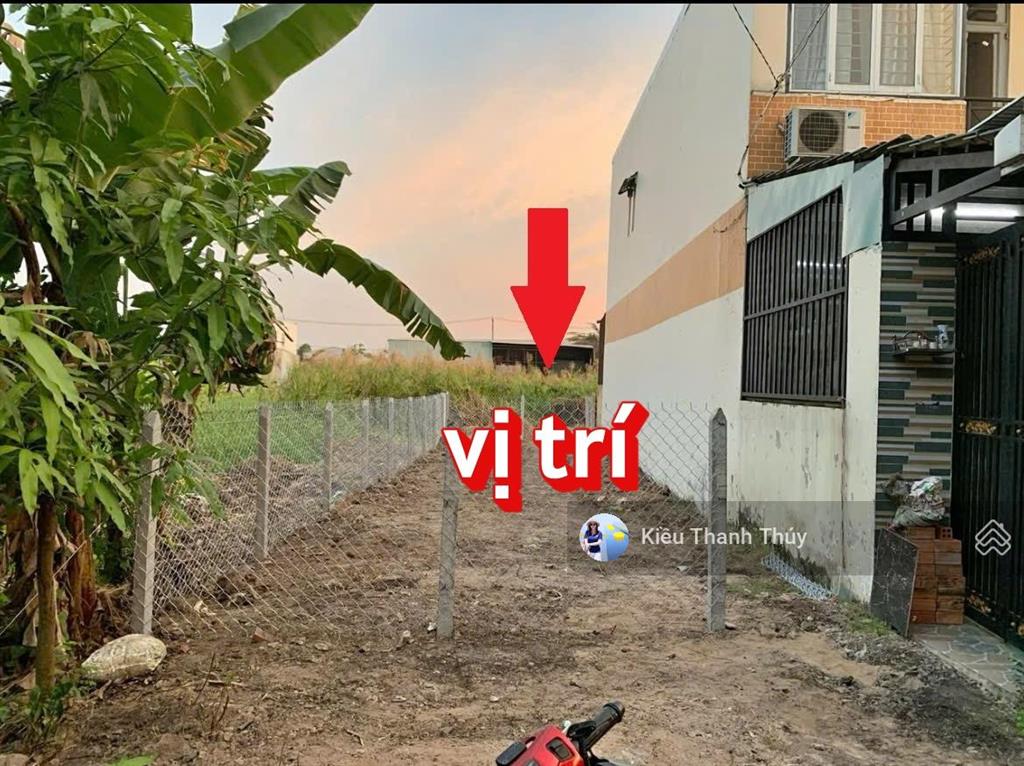 Cần bán lô đất đ. suối lội, tân thông hội, củ chi. dt (5x25m) giá 1 tỷ 300 triệu. sổ hồng riêng