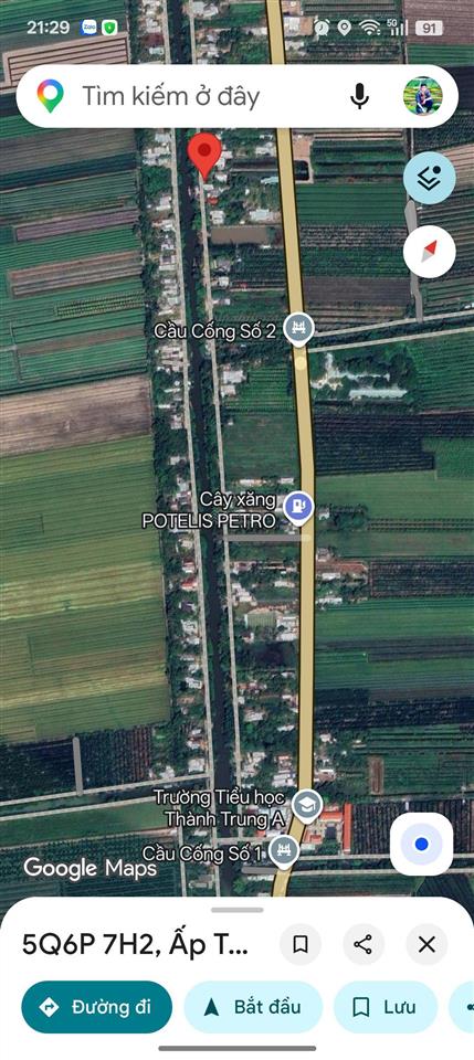 Đường đan cách đường nhựa khoảng 500m (đường có kế hoạch làm đường nhựa mặt đường 3.5m
