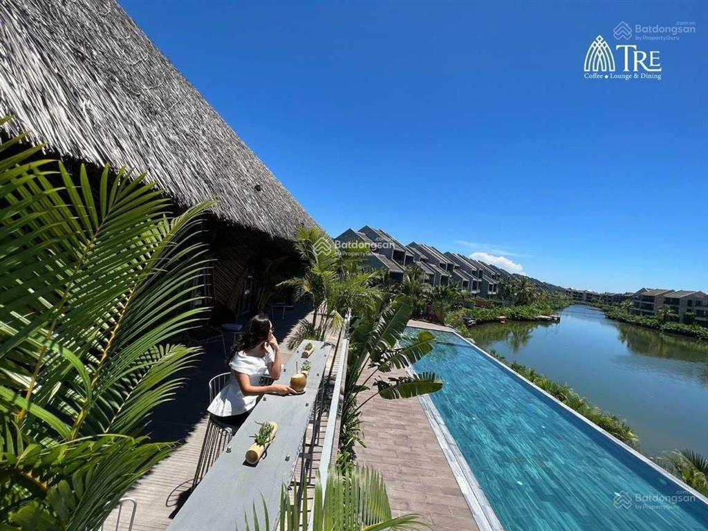 Bán gấp villa casamia hội an măt sông, sổ lâu dài, cho thuê 90 triệu/ tháng
