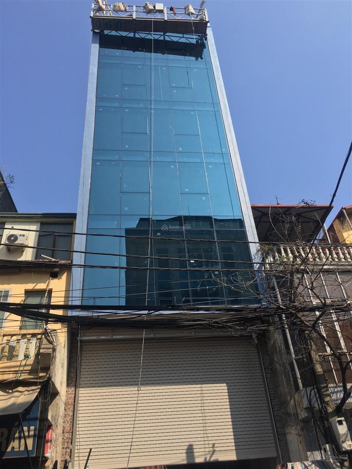 Cho thuê tòa nhà mặt phố 100m2 8 tầng thang máy, kinh doanh mọi mô hình.